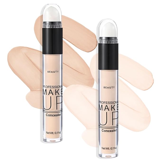 2 Pack Liquid Foundation Cream for Face Makeup,Durable