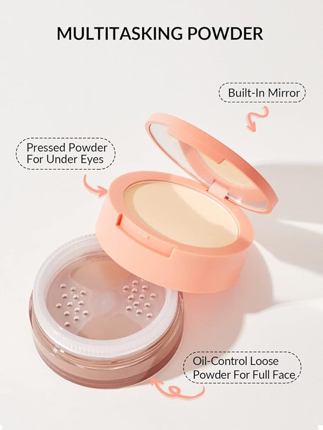 SHEGLAM Insta-Ready Face Powder Loose Under Eye Setting Powder - Cocoa Loco