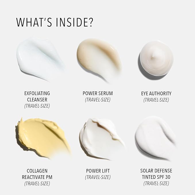 HydroPeptide Age Reversal Regimen Face Bundle Daily Skincare Travel Essentials Kit