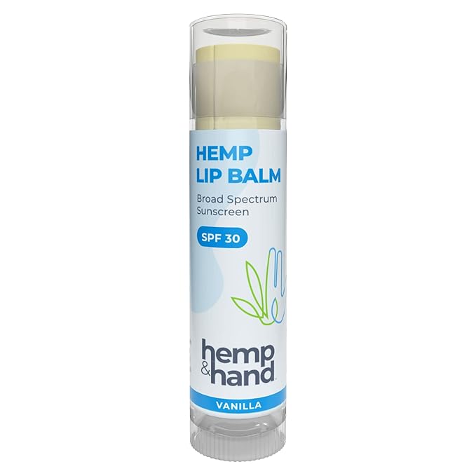 Organic Vanilla Hemp Lip Balm Oil