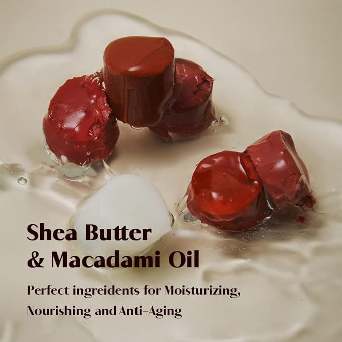 METAFORET Vegan Tinted Lip Balm 0.12oz 3.5g Experience Softer, More Radiant Lips with Lip Tint Butter Balm - Moisturizing, Tinted, and Perfect for Lip Care and Lip Glow (#04 Red Velvet)