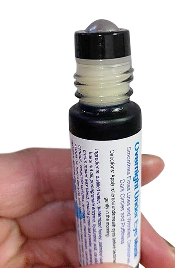 Diva Stuff Overnight Under Eye Mask for Wrinkles, Dark Circle and Puffiness, Firm Up The Skin Under Your Eyes While You SIeep, 1/2 oz