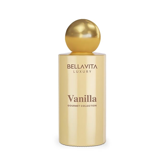BELLAVITA Gourmet Collection Vanilla Edp Musk, Fruity Long Lasting Fragrance Perfume For Men And Women 100ml