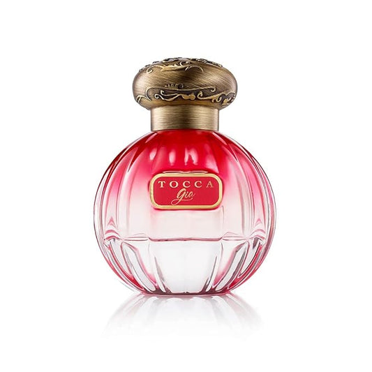 Tocca Women's Perfume, Gia Fragrance, 1.7oz (50 ml) - Warm Floral, Pink Peppercorn, Tangerine, Turkish Rose - Hand-Finished Bottle