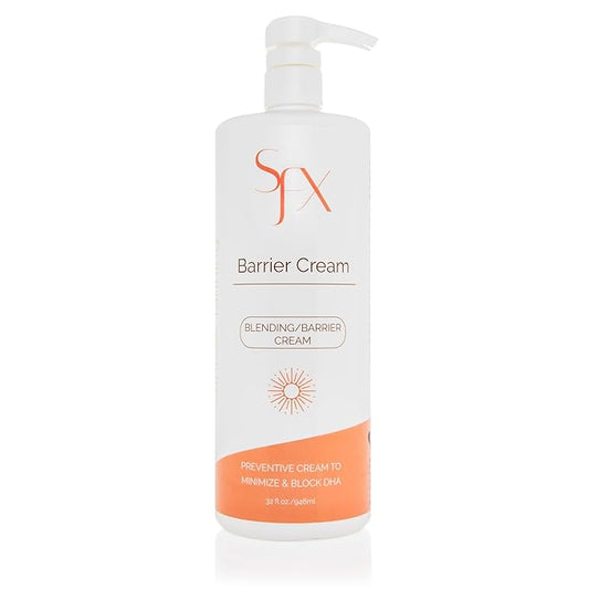 SunFX ProBlend Barrier Cream | Advanced DHA Blocker for Flawless Spray Tans | 33.8 fl.oz