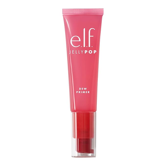 e.l.f. Jelly Pop Dew Primer, Limited Edition Translucent Face Primer For Moisturizing & Smoothing Skin & Gripping Makeup, Vegan & Cruelty-Free
