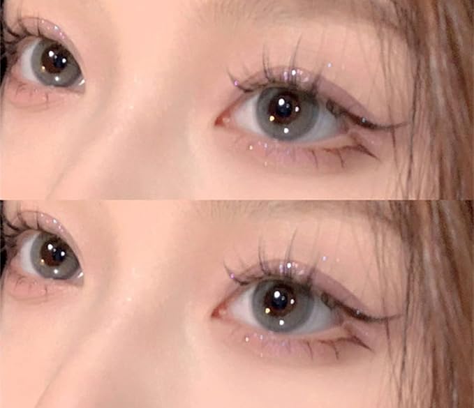 Go Ho 10 Colors Eyeshadow Palette,Shimmer&Glitter Eyeshadow Korean Makeup,Highly Pigmented Shades,Shinning Diamond Looking,Waterproof Eyeshadow Makeup Palette,07 Galaxy Sky Sparkle