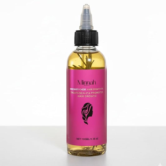 Minnah Batana Oil for Hair Growth, crack hair growth oil 4-in-1 Liquid Batana Oil, with Rosemary, Pumpkin Seed, Castor (1pcs)