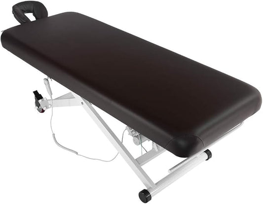SKINACT Stella Electric Medical Spa Treatment Table (Facial Chair/Bed) ADA Compliant (Brown)