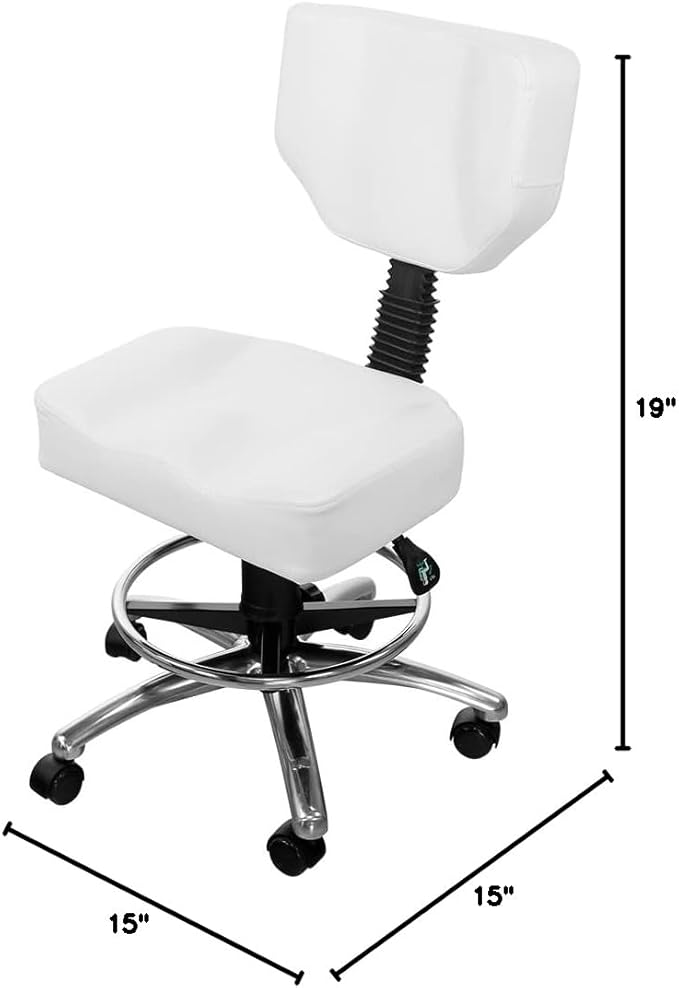 SKINACT Comfortable Esthetician Chair (White)