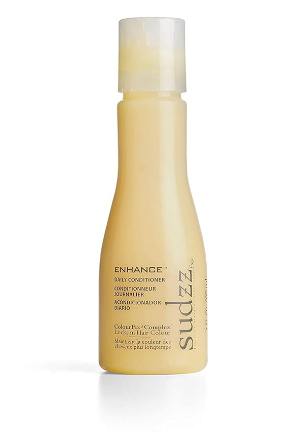 SUDZZFX Enhance Daily – Detangling Formula for All Hair Types – Dry Care for Men & Women – Curly Hair – Sulfate Free – Travel Size, 2 oz