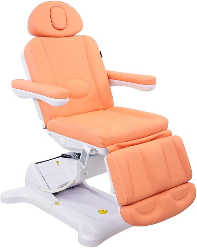 SKINACT Malibu Electric Medical Spa Treatment Table (Papaya)