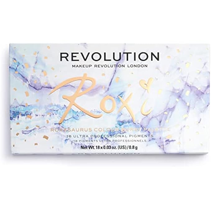 Makeup Revolution Eyeshadow Palette, x Roxxsaurus Colour Color Burst