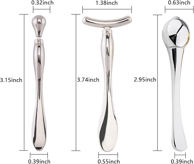 Betterjonny 3pcs metal eye cream