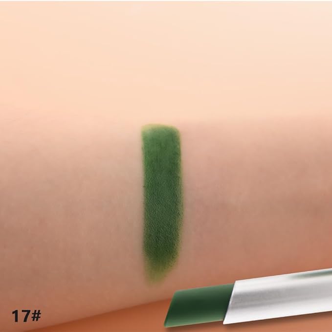 Lime Green Matte Lipstick - Pigmented Lip Crayon & Face Paint Stick for Women Everyday Halloween Birthday Party Wear, Younger-Looking Lip Makeup, Labial para fiesta de disfraces 17