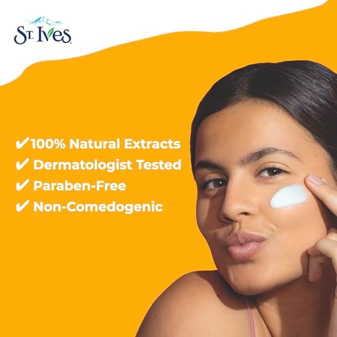St. Ives Face Moisturizer Cream, Collagen and Elastin, Renewing Facial Moisturizer for Women, Paraben Free, Dermatologist Tested Daily Moisturizing for Dry Skin Cruelty Free, 10 oz (Pack of 2)