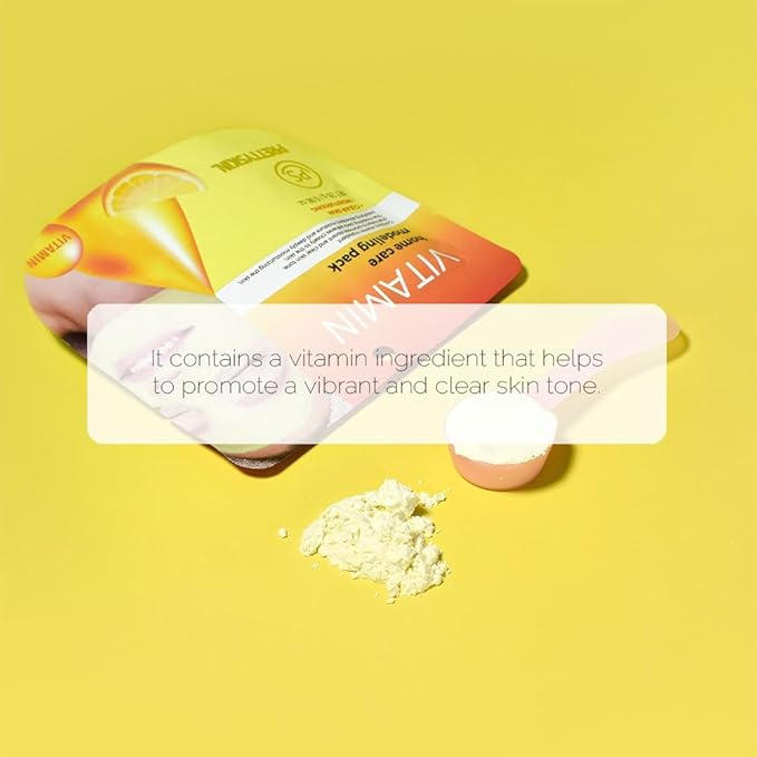 PRETTYSKIN Korean Modeling Mask Pack with Spatula (Pack of 2) (Vitamin)