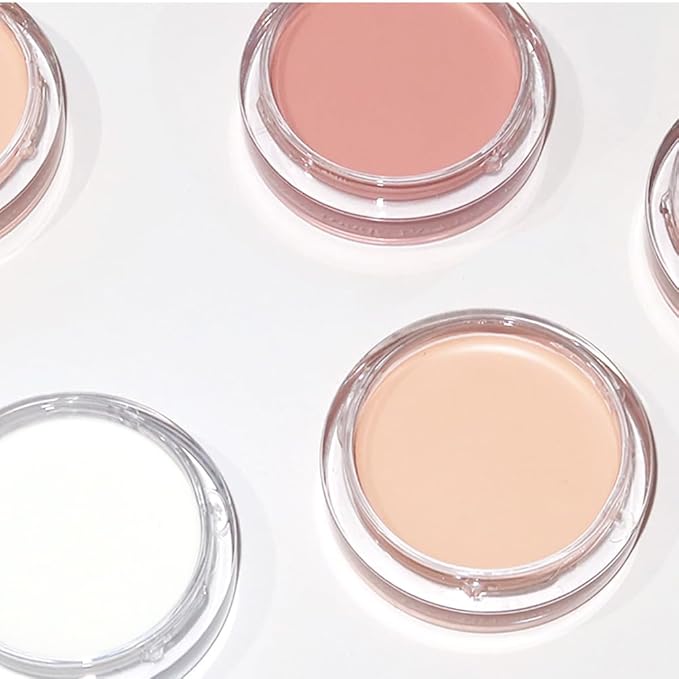 glow not dry concealer #pink #white | covers discoloration from skin blemishes | highlighting for nose bridge | full-coverage | dual-color&use | melt-in texture | 0.4 oz | beige