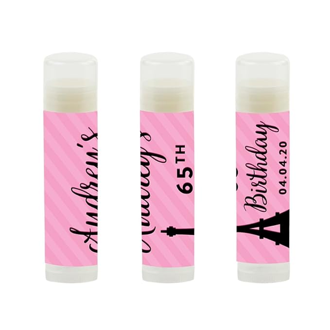 Andaz Press Personalized Milestone Birthday Party Eiffel