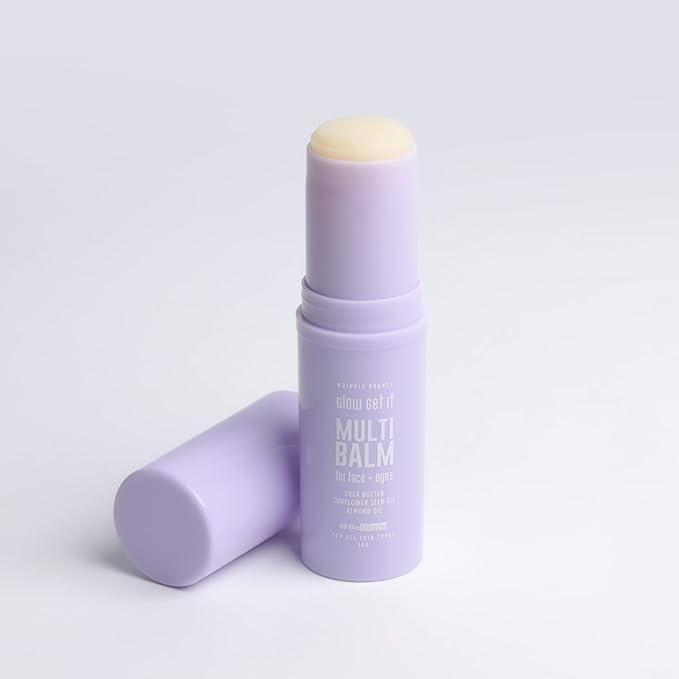 BioMiracle Glow Get It Multi-Balm For Face and Eyes, Under Eyes - Wrinkle Control With Almond Oil, Shea Butter, and Sunflower Seed Oil,