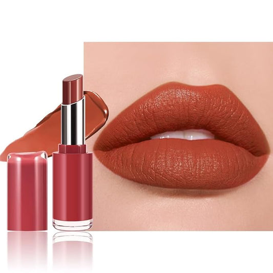 Honey Lipstick Tinted Lip Balm - Matte Tint Cream Lipsticks for All Skin Tones, Hydrating Lip Stain, Can be Buildable Blendable Nourishing Moisturizing Suitable for Women to Every Day Makeup 06