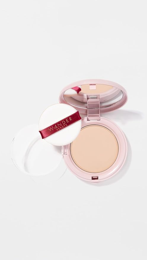 Wander Beauty Women's Wanderlust Powder Foundation, Fair, Tan, 0.3 Ounce