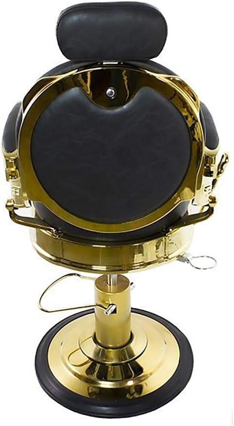 SKINACT Vintage Gold Chrome Barber Chair