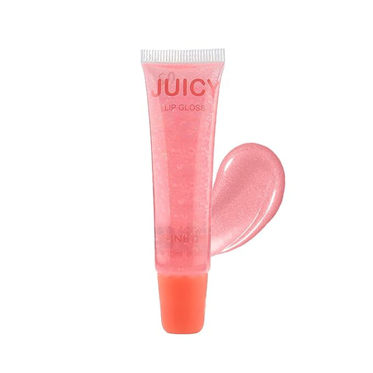 Juicy Lip Gloss, Lipgloss for Women and Girls, Lip Plumper, Lip Makeup Hydrating, Tinted Lip Balm, Colorful Lipgloss Moisturizing and Vibrant #cherry