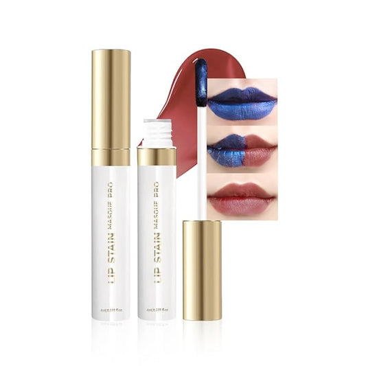 Lip Stain Peel Off – Long Lasting Waterproof Lip Tint, Smudge Proof Transfer Resistant Lip Stains Tattoo,High Pigment Matte Lip Color, Kiss Proof Peel Off Lip Stain Masque,All-Day Stay Lip Makeup 02#