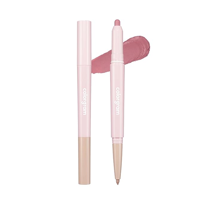 COLORGRAM All In One Over-Lip Maker 05 Cool Rose | Versatile Lip Liner & Contour, Matte finish, Perfect for Daily wear, Bigger and Fuller Lips, Plumping effect, Smooth, creamy texture