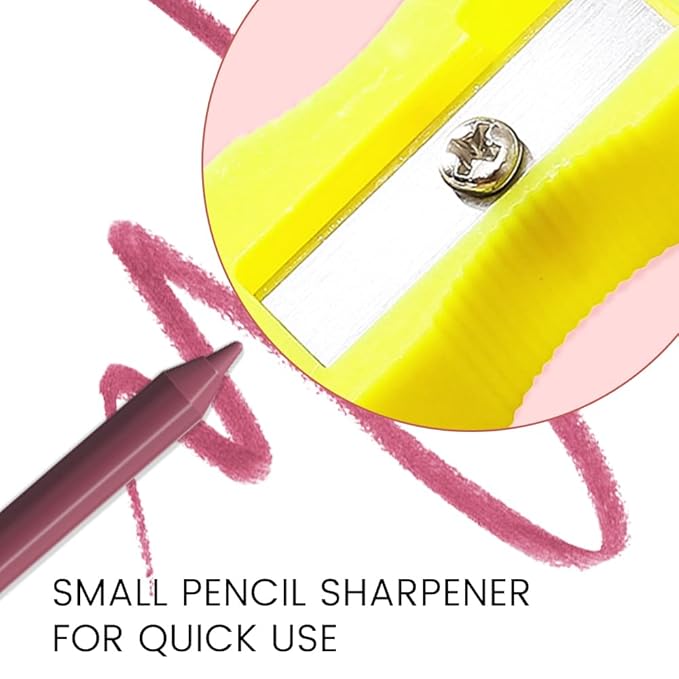 evpct 3Pcs Plum Rose Dark Purple Matte Long Lasting Wear Lip Liner Pencils Makeup Set for Shaping & Sculpting Lips, No Transfer Waterproof Pigmented Lip Liner Crayon lipliners Lipstick Pencil 4+11+22