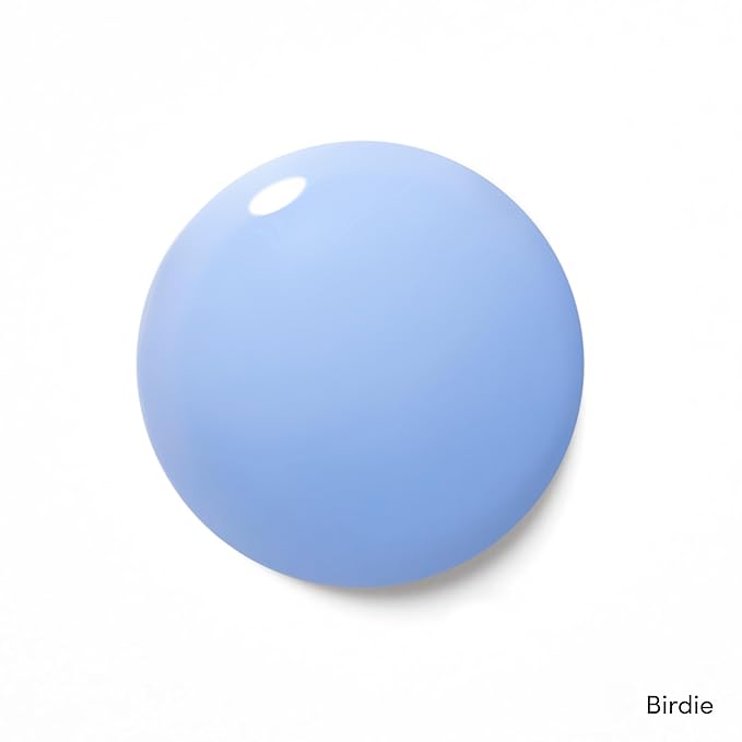 Dashing Diva One Gel Color & Magnetic Topper Duo - Birdie & Silver Glitter Topper - 3-in-1 Base Coat, Nail Color & Top Coat - Gel Nail Polish Set