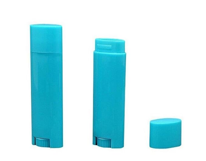 4.5g 0.15oz Empty Refillable Plastic DIY Blue)