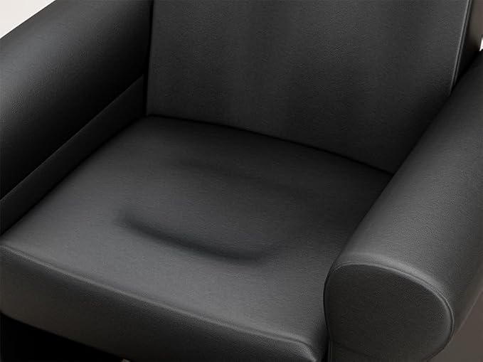 Icoget Professional Pedicure Chair No Plumbing, Reclining Pedicure Station Pipeless with Retractable Base and Adjustable Legrest Used in Salons, Home, Waterproof Foot Spa Chairs