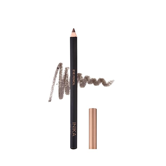 INIKA Organic Hypoallergenic Vegan Eye Pencil: Long-Lasting, Water-Resistant Makeup, Richly Pigmented with Vitamin E and Coconut Oil, Gentle for Sensitive Eyes, Cruelty-Free & Sustainable Packaging