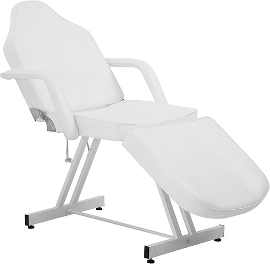 PayLessHere Multipurpose Tattoo Chair 72" L 24" W Massage Bed with Hydraulic Stool Beauty Bed Table Salon Chair for Professional Massage Facial Lash Beauty Spa Treatment