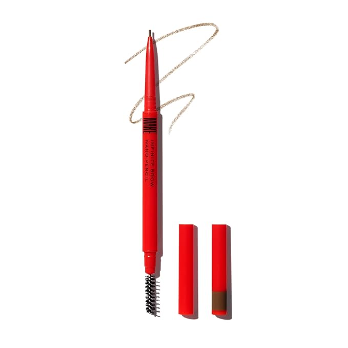 MAKE Beauty Nano Brow, Micro Eyebrow Pencil. Long-Lasting Smudgeproof Eye Brow Makeup for Hairlike Lines. Precision Liner for Natural-Looking Eyebrows - Shade, Cool Taupe Medium Brown