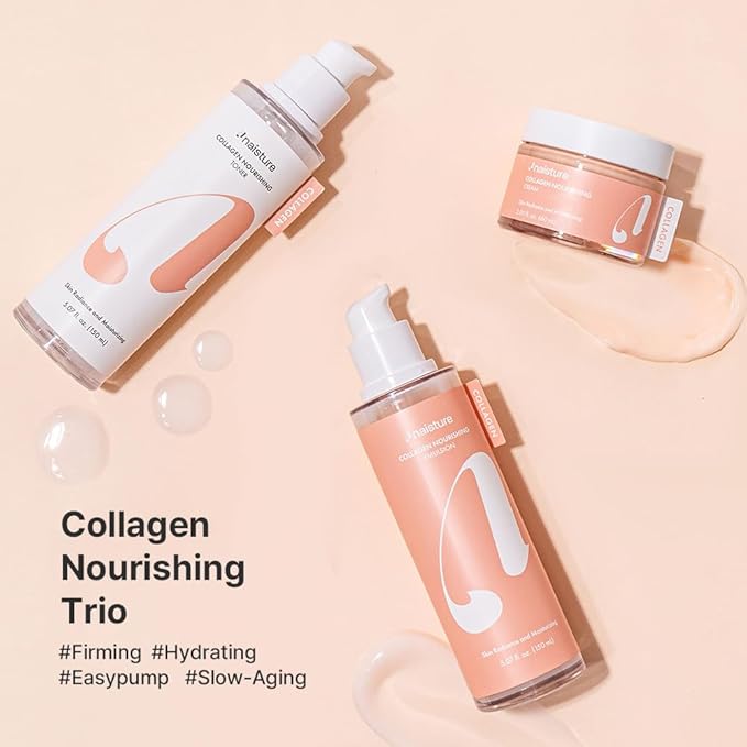 Naisture Collagen Emulsion Lightweight Face Moisturizer for Layering Hydration, & Skin Barrier Support