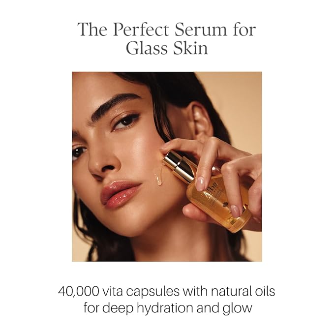 d'alba Piedmont Vita Toning Capsule Serum, Daily Vita Boost for Luminous Skin, Double Vitamin Formula, Big Size (3.38fl. oz.)