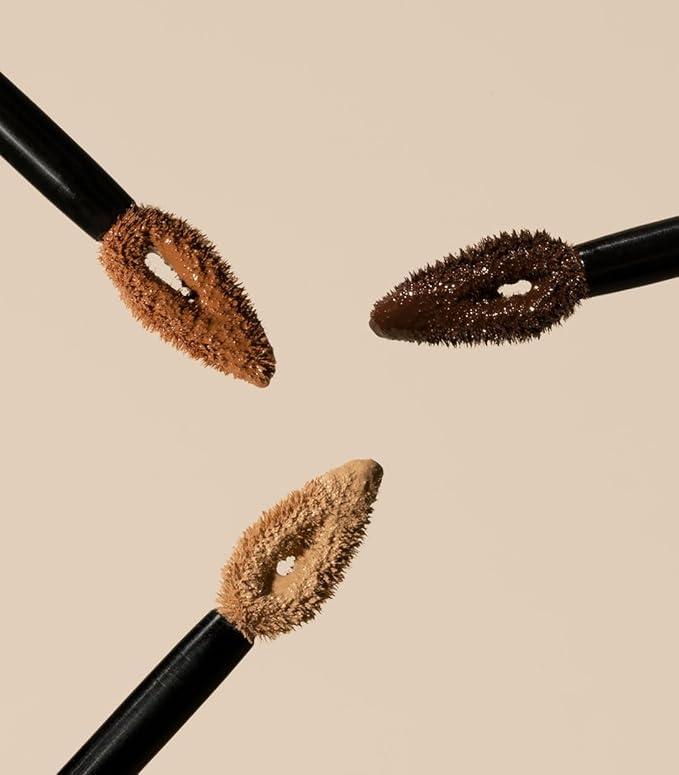 MAKE Beauty Skin Mimetic Concealer Buildable Medium Coverage Hydrating Concealer for Dark Circles Spot Concealing Brightening Crease-Free, Including Mature Skin. Radiant Finish. 15 Tan Deep Warm