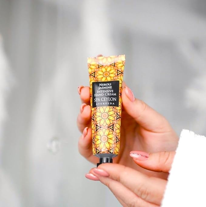SPA CEYLON NEROLI JASMINE Intensive Hand Cream | Vitamin-Rich | Hydrate | Moisturize | 100% Vegetarian | Suitable for all skin types