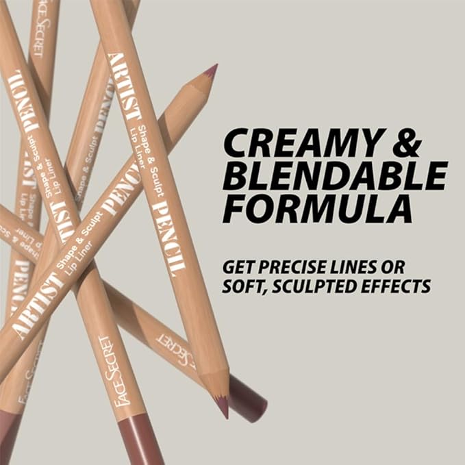 6pcs Nude Lip Liner Makeup Set - Waterproof & Smudge-Proof Matte Pencil, Long-Lasting & Durable, Smooth & Easy Glide, Non-Smudge, Contouring, Filling & Layering (SKETCH-ROAST, 6 Count (Pack of 1))