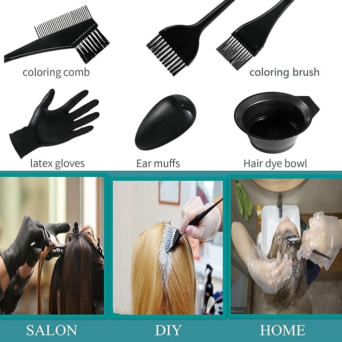 20 Pcs Hair Dye Brush