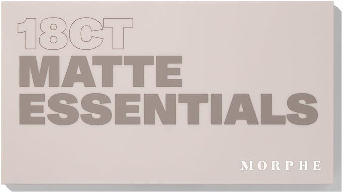 Morphe 18CT Makeup Palette - Matte Essentials Artistry 68 oz