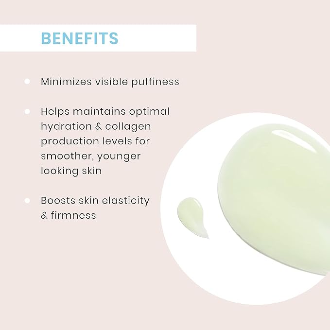 Timeless Skin Care Hydrating Eye Cream - Skin Care Cream for Eyes with Hyaluronic Acid - Hydrating Beauty Product for Personal Care - 0.5 oz (Pack of 2)