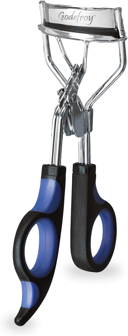 Godefroy Eyelash Curler for Women – No-Pinch Grip, Ergonomic Handle, Long-Lasting Lash Curl, Fits All Eye Shapes, Heat Retaining