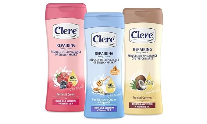 CLERE Body Lotion - Berries & Cream - 400mL