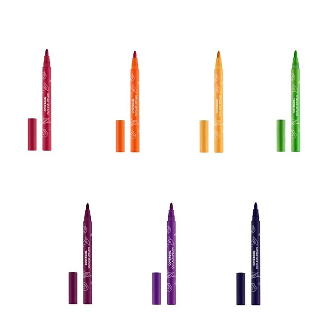 COVERGIRL Outlast Lipstain Halloween Limited Edition 7 PC Bundle