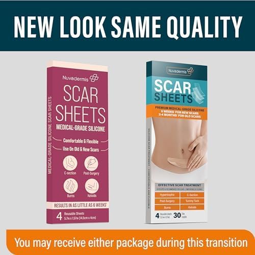 NUVADERMIS Silicone Scar Sheets ? Extra