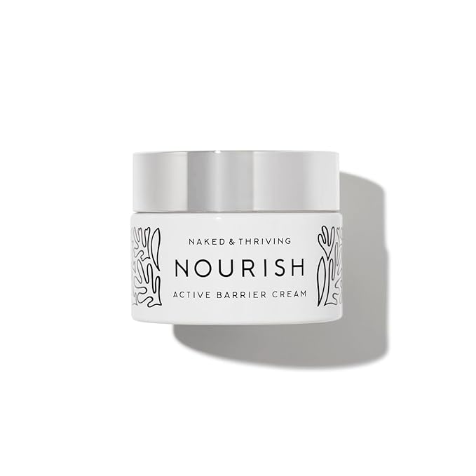 Naked & Thriving Nourish Active Barrier Cream I Anti-Aging & Hydrating | Squalane | Naturally-Derived, Vegan & Cruelty-Free |